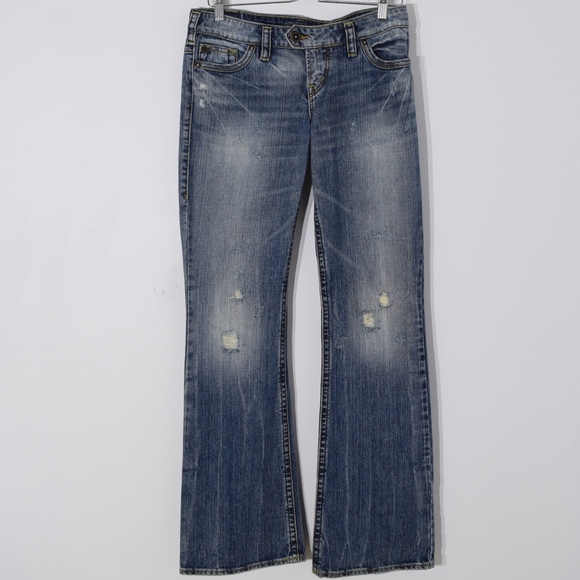 what size is a 33 in silver jeans